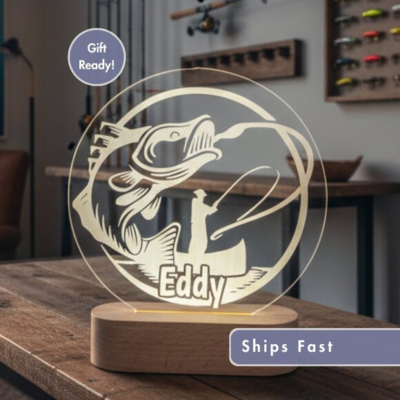 Pig Lover Custom Name Light • Personalized LED Cloud Decor • Kids Gift - Picture 1 of 8